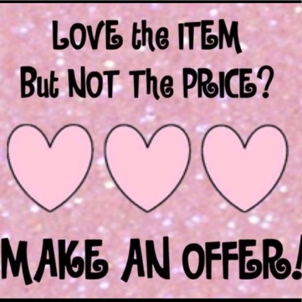 Offers and Counteroffers are Welcome!